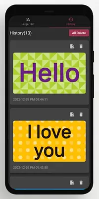 Large Text - Banner Creator android App screenshot 1