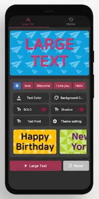 Large Text - Banner Creator android App screenshot 2